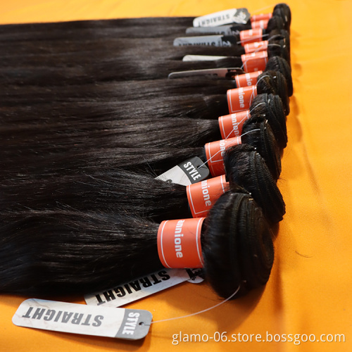 Hair bundles wholesale virgin brazilian human hair bundle 100% raw human hair extensions factory